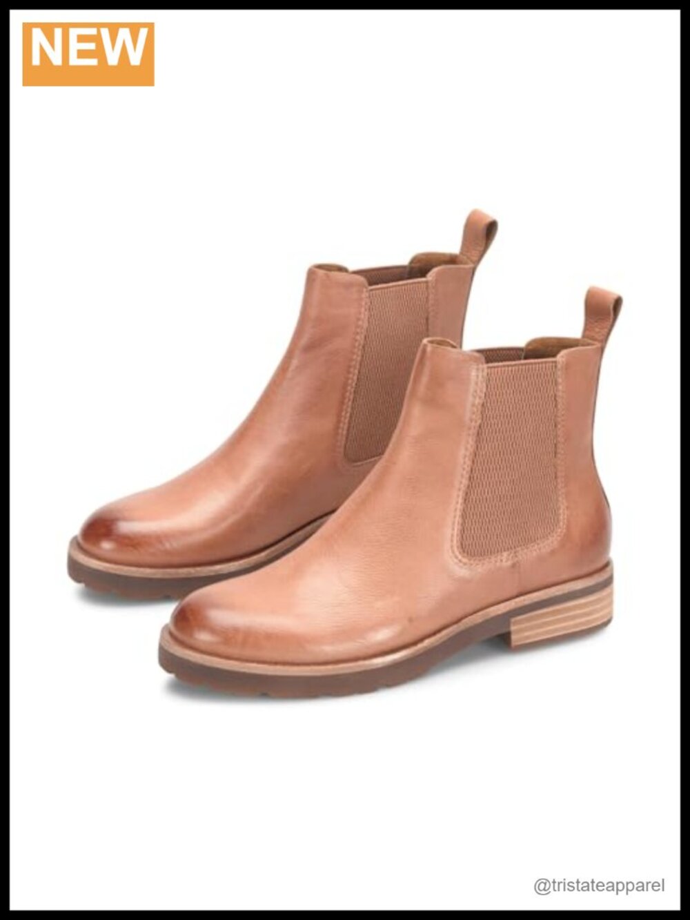 Kork-Ease Bristol Leather Ankle Boots